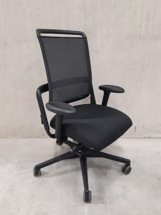 Rode & Grahl Xenium Mirage Zwart Refurbished Bureaustoel