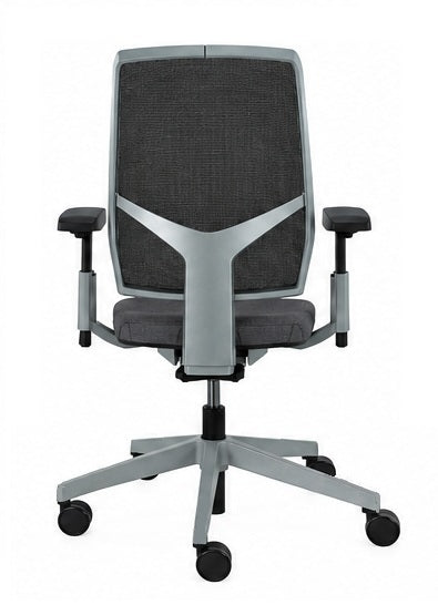 Giroflex 68 Netweave Originele Stof Grijs Refurbished Bureaustoel