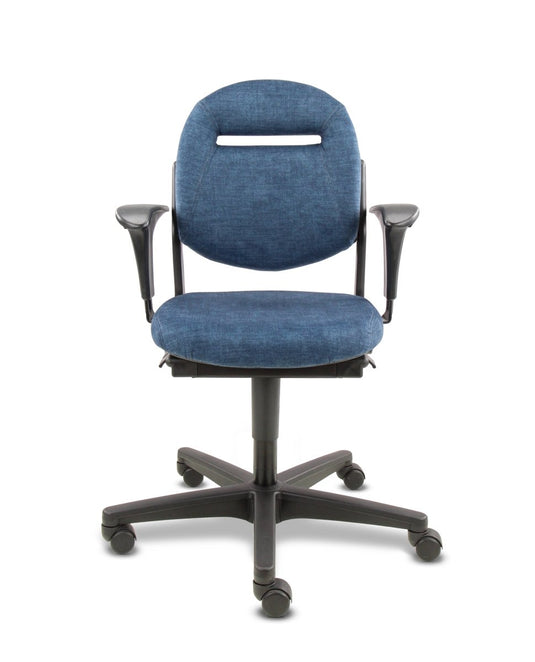 Ahrend 220 Jeans Ergonomisch Refurbished Bureaustoel - Re - Use24Bureaustoelen