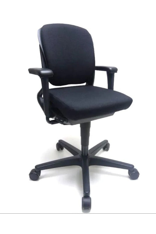 Ahrend 230 lage rug Zwart Refurbished Bureaustoel - Re-Use24Bureaustoelen