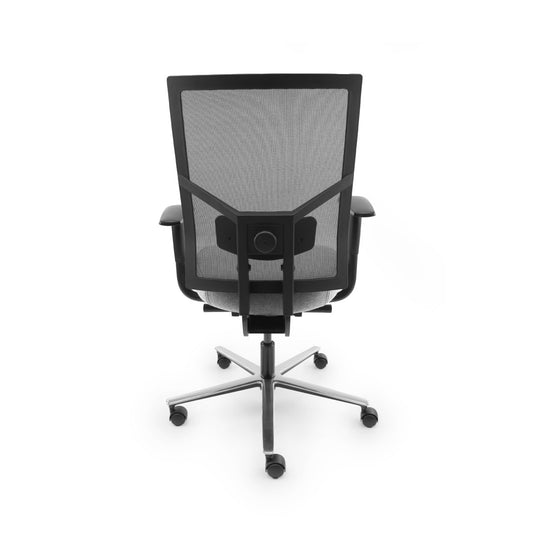Bureaustoel Chairsupply MORRIS lichtgrijs - Re - Use24Bureaustoelen