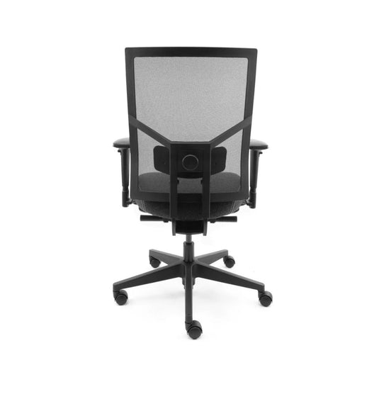 Bureaustoel Chairsupply Otis Donkergrijs - Re - Use24Bureaustoelen