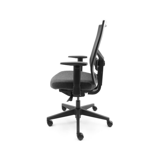 Bureaustoel Chairsupply OTIS donkergrijs - Re - Use24Bureaustoelen
