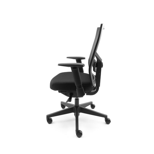 Bureaustoel Chairsupply OWEN mirage zwart - Re - Use24Bureaustoelen