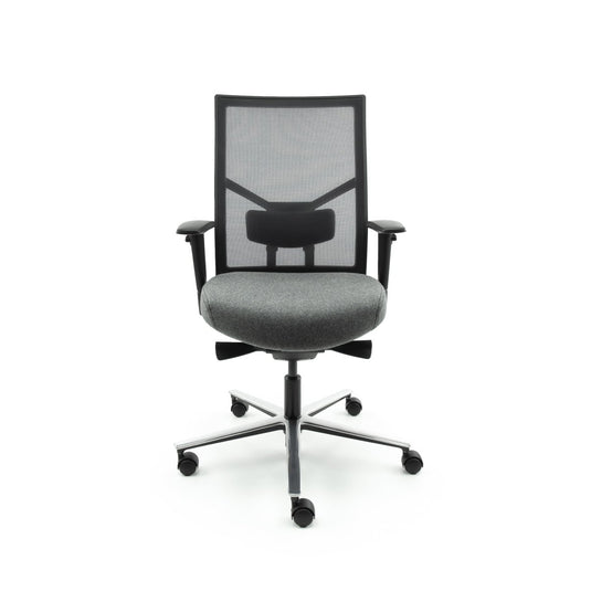 Bureaustoel Chairsupply VINCE middengrijs - Re - Use24Bureaustoelen