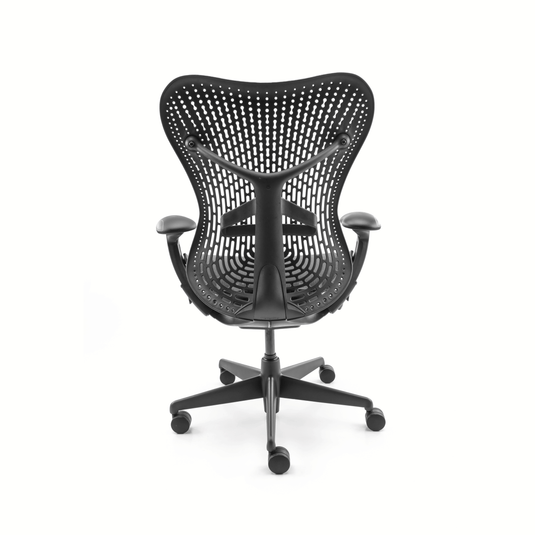 Bureaustoel Herman Miller Mirra Graphite Refurbished - Re - Use24Bureaustoelen
