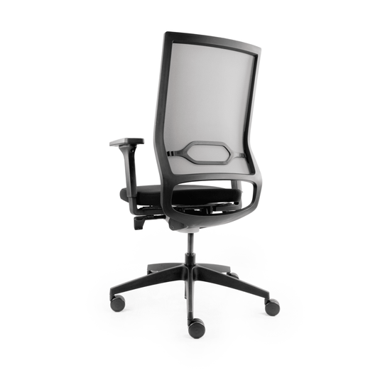 Bureaustoel Sedus Quarterback 2 Grijs/Zwart originele stof - Re - Use24Bureaustoelen