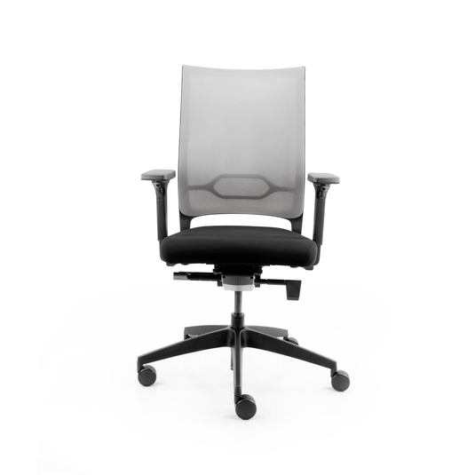 Bureaustoel Sedus Quarterback 2 Grijs/Zwart originele stof - Re - Use24Bureaustoelen