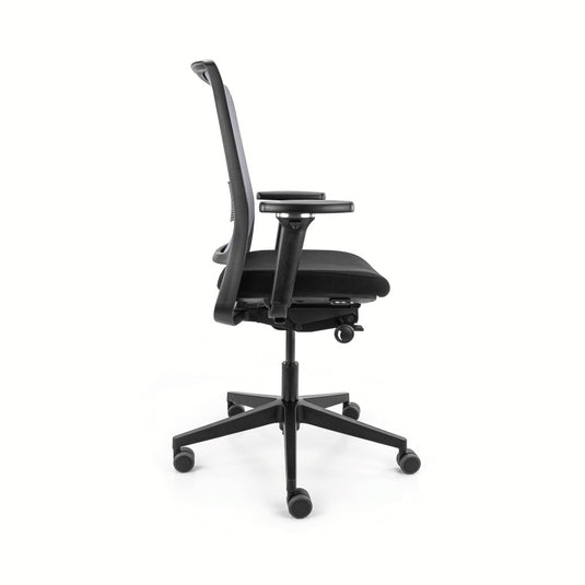 Gispen Zinn Smart Netweave Zwart/Grijs 4D pad - Re - Use24Bureaustoelen