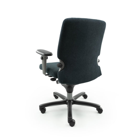 Haworth Comforto 77 Regain Blauw Refurbished Bureaustoel - Re - Use24Bureaustoelen
