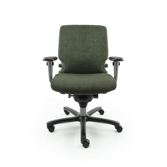 Haworth Comforto 77 Regain Groen Refurbished Bureaustoel - Re - Use24Bureaustoelen