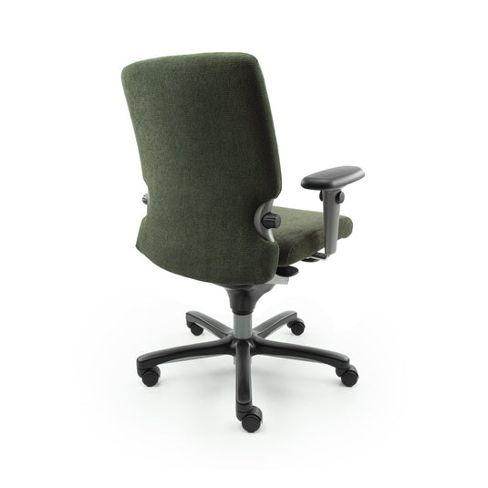 Haworth Comforto 77 Regain Groen Refurbished Bureaustoel - Re - Use24Bureaustoelen