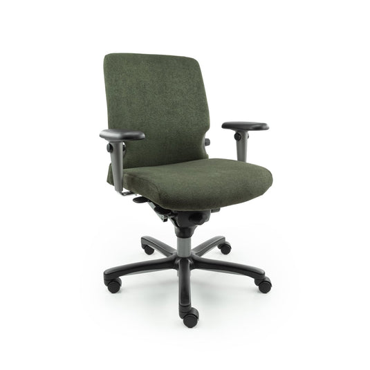 Haworth Comforto 77 Regain Groen Refurbished Bureaustoel - Re - Use24Bureaustoelen