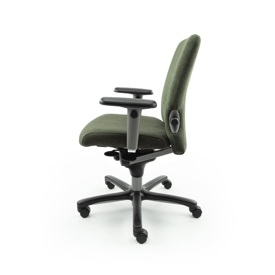 Haworth Comforto 77 Regain Groen Refurbished Bureaustoel - Re - Use24Bureaustoelen