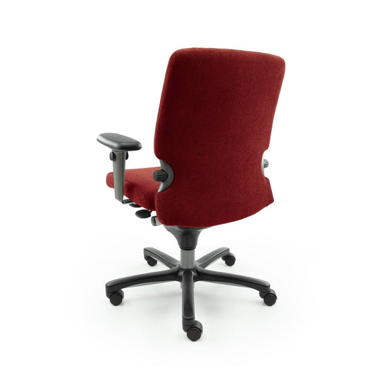 Haworth Comforto 77 Regain Rood Refurbished Bureaustoel - Re - Use24Bureaustoelen