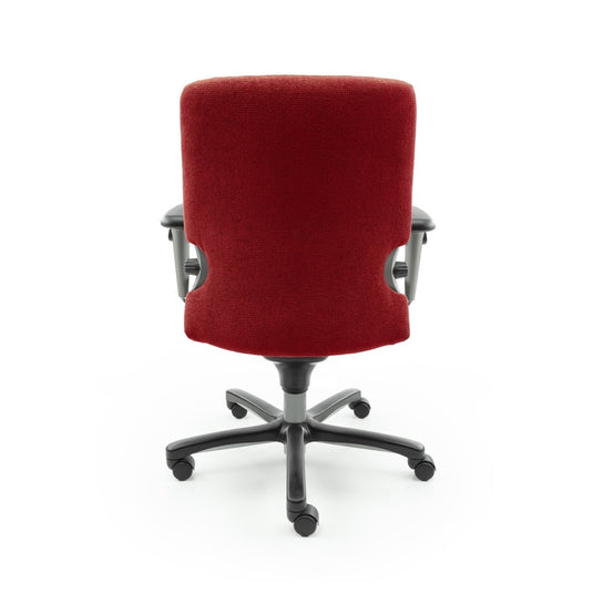 Haworth Comforto 77 Regain Rood Refurbished Bureaustoel - Re - Use24Bureaustoelen