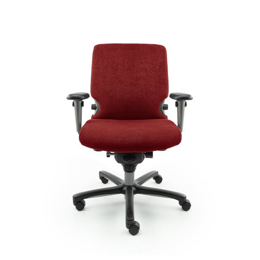 Haworth Comforto 77 Regain Rood Refurbished Bureaustoel - Re - Use24Bureaustoelen