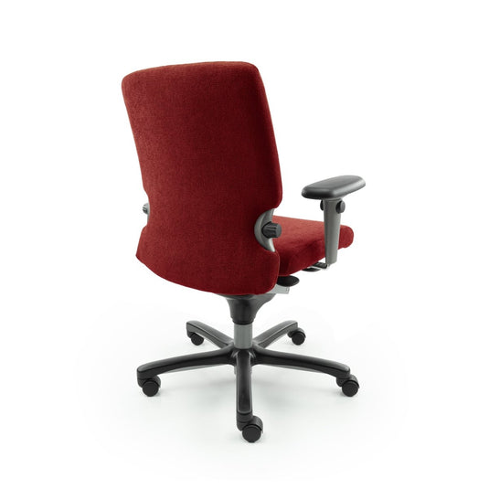 Haworth Comforto 77 Regain Rood Refurbished Bureaustoel - Re - Use24Bureaustoelen