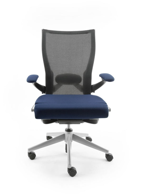 Haworth Comforto X99 Originele Stof Blauw - Re - Use24