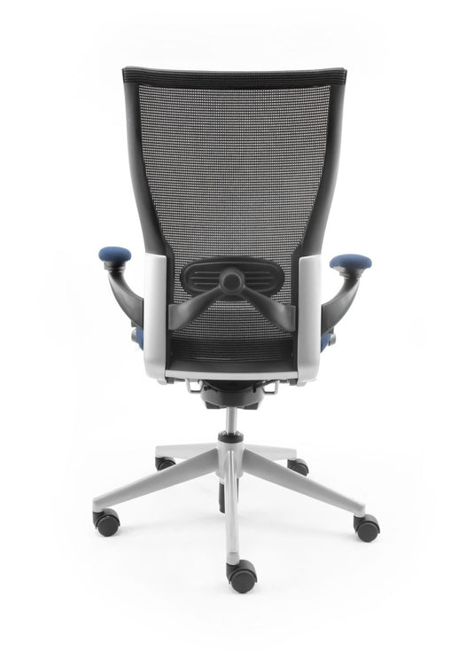 Haworth Comforto X99 Originele Stof Blauw - Re - Use24