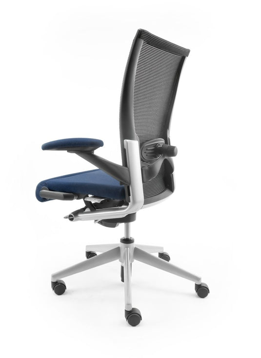 Haworth Comforto X99 Originele Stof Blauw - Re - Use24