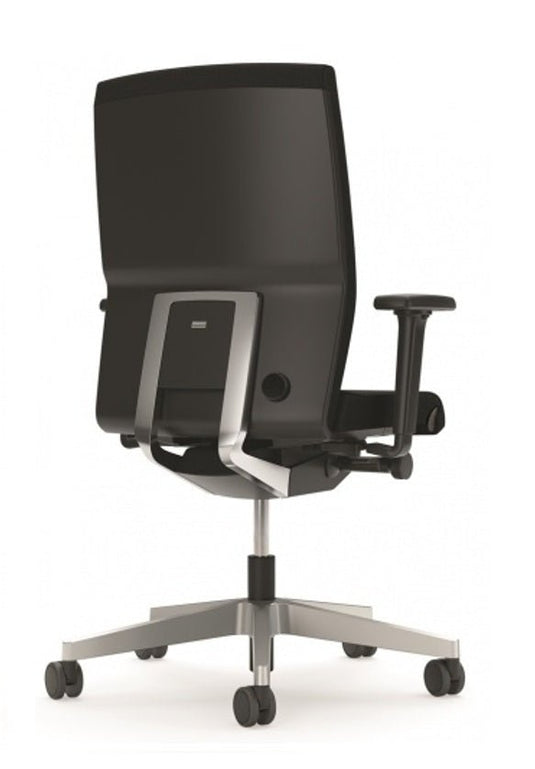 Interstuhl Yosteris3 Mirage Zwart - Re-Use24Bureaustoelen