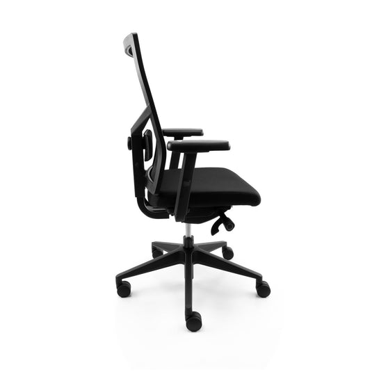 Re - Use24 686s Black Edition Ergonomisch Refurbished Bureaustoel - Re - Use24Bureaustoelen