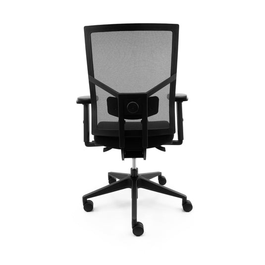 Re - Use24 686s Black Edition Ergonomisch Refurbished Bureaustoel - Re - Use24Bureaustoelen