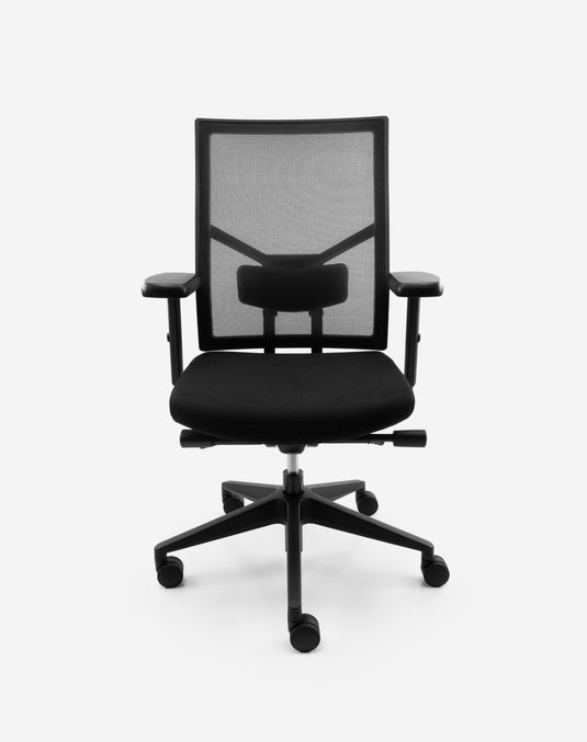 Re - Use24 686s Black Edition Ergonomisch Refurbished Bureaustoel - Re - Use24Bureaustoelen