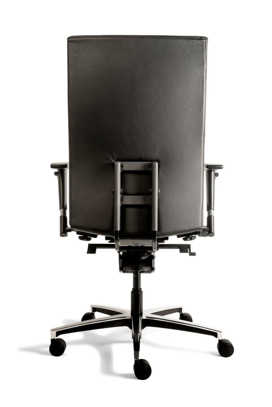 Re - Use24 Manager XL Leer - Re - Use24Bureaustoelen