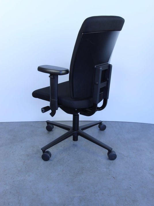 Refurbished bureaustoel A340 CS Alu Zwart (C7) - Re - Use24