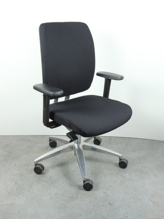 Refurbished bureaustoel Kembo M9 Alu (E5) - Re - Use24Bureaustoelen