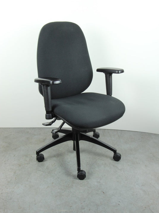 Refurbished Bureaustoel Re - Use Black Comfort Nylon (F3) - Re - Use24