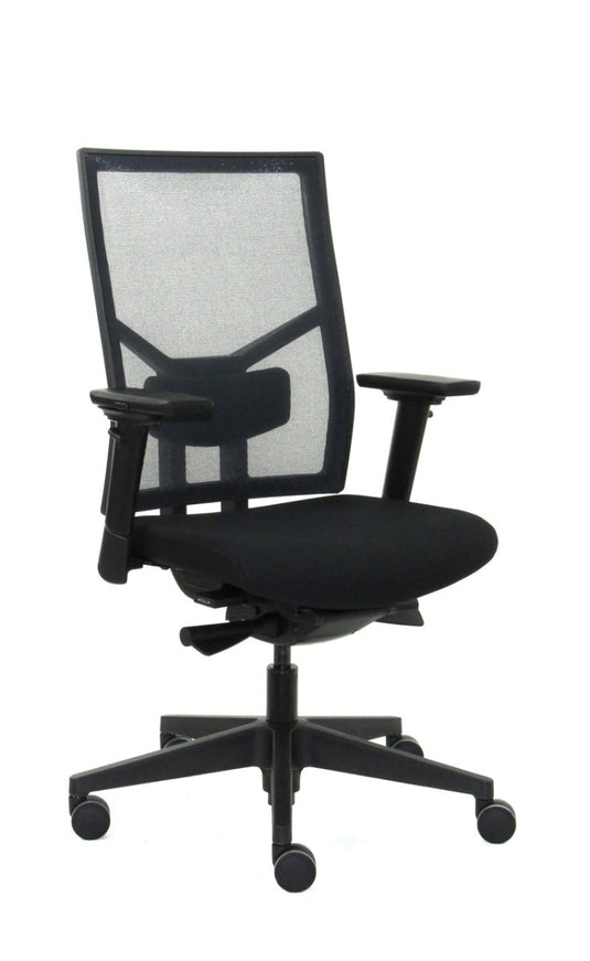Refurbished Re-Use 686 Black Edition - Re-Use24Bureaustoelen