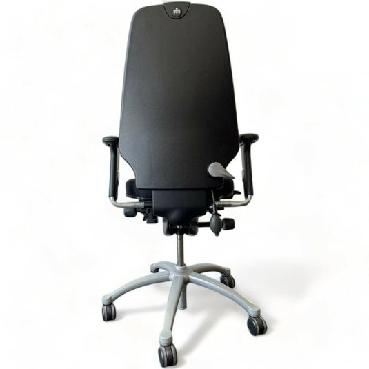 RH Logic 400 originele stof zwart - Re-Use24Bureaustoelen