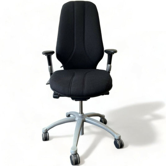 RH Logic 400 originele stof zwart - Re-Use24Bureaustoelen