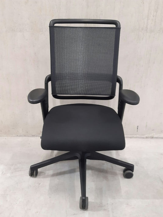 Rode & Grahl Xenium Mirage Zwart Refurbished Bureaustoel - Re-Use24Bureaustoelen