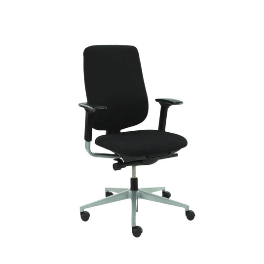 Steelcase Reply, nieuwe stof zwart, Refurbished - Re-Use24