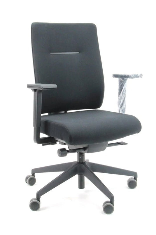 Viasit Toleo NPR1813 Zwart Refurbished Bureaustoel - Re-Use24Bureaustoelen