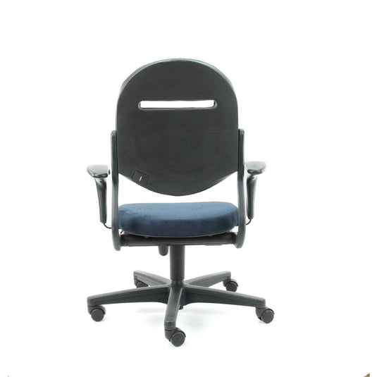 Ahrend 220 ergonomische bureaustoel, nieuwe stof Regain Blauw. - Re-Use24