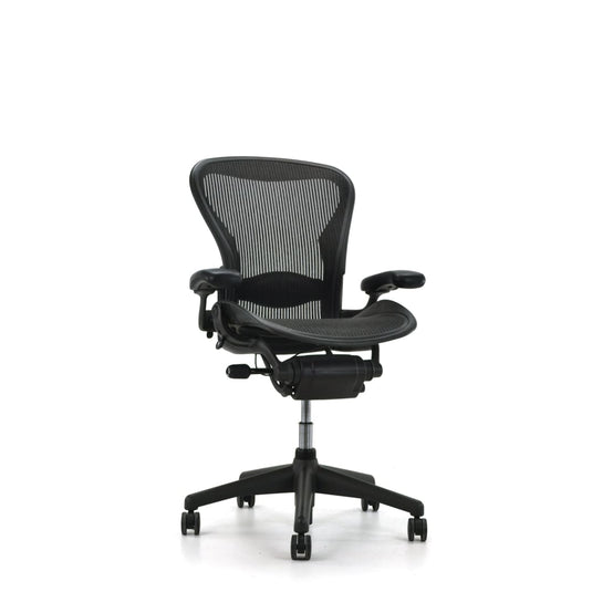Herman Miller ergonomische bureaustoel Aeron (classic) "B" Full options - Re-Use24