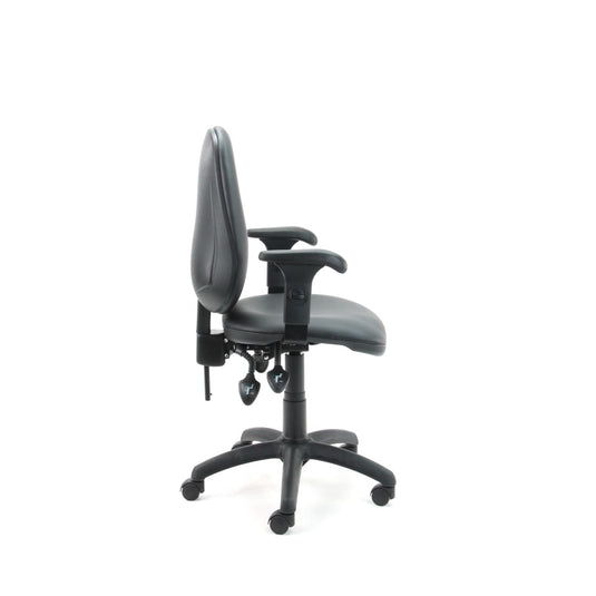 Re-use 24 bureaustoel Florence kunstleder - Re-Use24