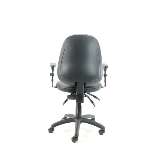 Re-use 24 bureaustoel Florence kunstleder - Re-Use24