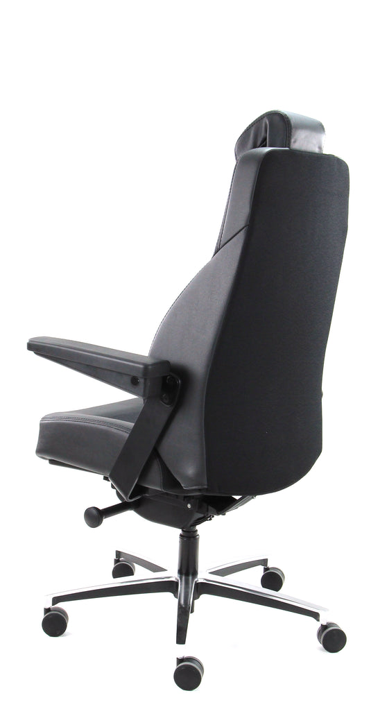 B1 Mix Met Opklapbare Armrest - Mirage en Leer Zwart