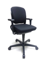 Ahrend 230 lage rug Zwart Refurbished Bureaustoel - Re-Use24Bureaustoelen