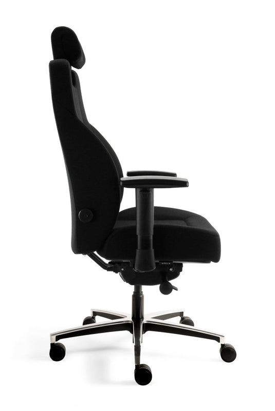 B1 in stof Mirage Zwart - Re - Use24