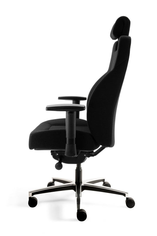 B1 in stof Mirage Zwart - Re - Use24