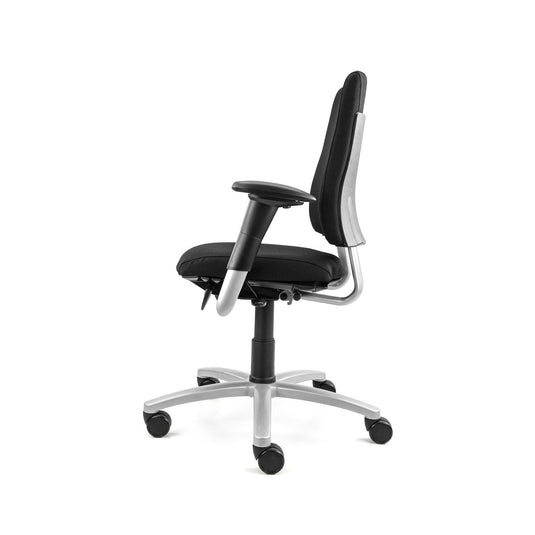 BMA Axia Hoge Rug Grijs Frame Mirage Zwart 4D - Re - Use24