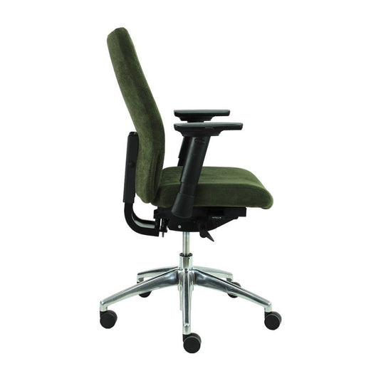 Bureaustoel Palermo, Regain groen - Re - Use24Bureaustoelen
