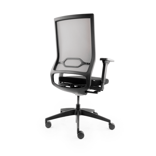 Bureaustoel Sedus Quarterback 2 Grijs/Zwart originele stof - Re - Use24Bureaustoelen